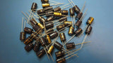 (5PCS) EEU-FC1V101 PANASONIC CAP ALUM 100UF 20% 35V RADIAL