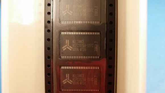 (2 PCS) AS7C1026A-15TC ALLIANCE CMOS SRAM WITH 5V/3.3V 64K X 16