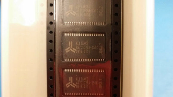 (10 PCS) AS7C1026A-15TC ALLIANCE CMOS SRAM WITH 5V/3.3V 64K X 16