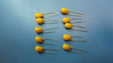 (10PCS) TAP107K020CCS AVX CAP TANT 100UF 20V 10% RADIAL