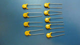 (9PCS) ECK-DGL102ME PANASONIC CAP CER 1000PF 250VAC Y5U RADIAL