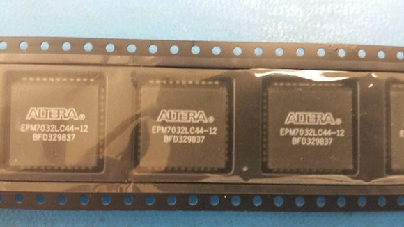 (2 PCS) EPM7032LC44-12 ALTERA IC MAX 7000 CPLD 32 44-PLCC