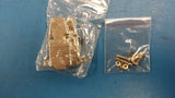 (1 PC) 5745854-5 (EQUAL) CONN BACKSHELL DSUB 9 POS METAL PLATED CABLE CLAMP KIT