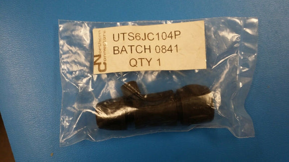 (1 PC) UTS6JC104P SOURIAU CONN PLUG HSNG MALE 4POS INLINE ROHS