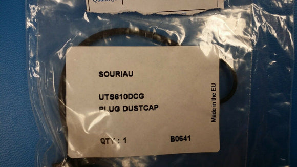 (1 PC) UTS610DCG SOURIAU CONN SEALING COVER SIZE 10 BLACK ROHS