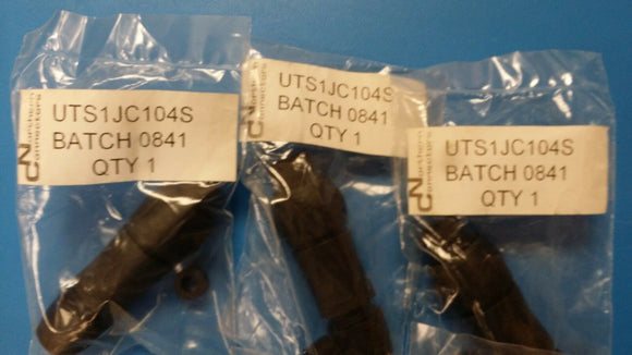 (1 PC) UTS1JC104S SOURIAU CONN RCPT HSG FMALE 4POS INLINE ROHS