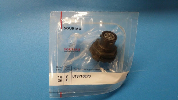 (1 PC) UTS710E7S SOURIAU CONN RCPT FMALE 7POS SOLDER CUP ROHS