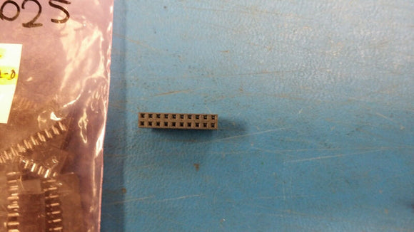 (2 PCS) SQT-110-01-L-D SAMTEC CONN RCPT 20POS 0.079 GOLD PCB ROHS