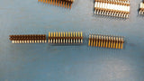 (5 PCS) TSW-114-08-F-D-RA HEADER 2.54MM THRU-HOLE RIGHT ANGLE 28 POSITION ROHS