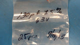 (5 PCS) CAP POLYSTYRENE 130pF 63V 5% AXIAL LEAD (PS130PF63V5AL)