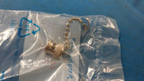 (2 PCS) 031-6 AMPHENOL BNC Plug Cap and Chain CW-123/U