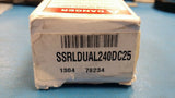 (1 PC) SSRLDUAL240DC25 OMEGA SOLID STATE RELAY, 25 AMP, 24-280 VAC, 4-15 VDC