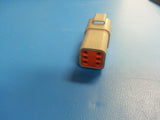 (3 PCS) DT04-6P DEUTSCH Automotive Connectors 6WAY RECEPTACLE ROHS