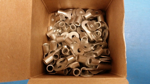 (25 PCS) 32996 AMP/TYCO TERMINAL, RING TONGUE, SOLISTRAND 8 AWG ROHS