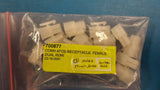 (6 PCS) 39-01-2040 MOLEX CONN RECEPT 4POS DUAL ROHS