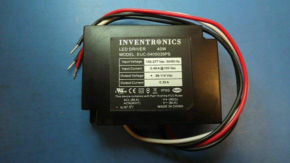 (1PC) EUC-040S035DS INVENTRONICS LED POWER DRIVER 40W