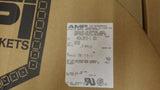 (5) 406393-1 AMP Conn RJ14 F 12 POS 102mm Solder RA 12 Terminal 2 Port TR Cat 3