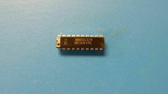 (2 PCS) IMS1400P70L IMS1400PL-70 INMOS IC SRAM 16KX1 70ns MOS DIP 20PIN PLASTIC