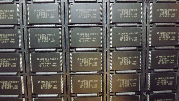 (4PCS) AM29LV800BT-120EC AMD Flash, 512KX16, 120ns, TSOP-48