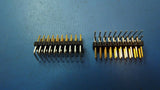 (3PCS) TSW-110-08-S-D-RA CONN HEADER 20POS .100 DL R/A AU
