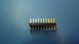 (3PCS) TSW-110-08-S-D-RA CONN HEADER 20POS .100 DL R/A AU