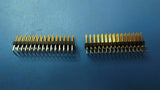 (2PCS) TSW-115-08-S-D-RA CONN HEADER 30POS .100 DL R/A AU