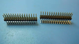 (2PCS) TSW-115-08-S-D-RA CONN HEADER 30POS .100 DL R/A AU