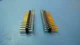 (2PCS) TSW-115-08-S-D-RA CONN HEADER 30POS .100 DL R/A AU