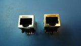 (6PCS) 406017-1 Modular Connectors / Ethernet Connectors PCB GROUND 8POS