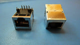 (6PCS) 406017-1 Modular Connectors / Ethernet Connectors PCB GROUND 8POS