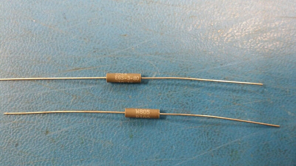 (2 PC) RWR80SR100FRB12, EGS-3-80 .1 Ohm 1% Wirewound Resistor .1 Ohm 2W 1% AXIAL