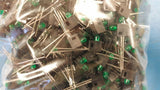 (10 PCS) PCM120TG4 LEDTRONICS PC Board LED,Right Angle,T1(3mm) Green