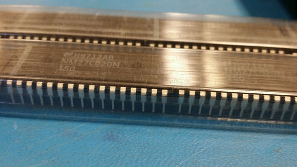 (2 PCS) NM27C020N150 NSC 256KX8 OTPROM, 150ns, PDIP32