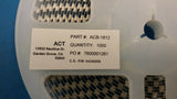 (100 PCS) ACB-1812 ACT EMI Filter Bead 80 Ohm@100mhz 1812 SMD