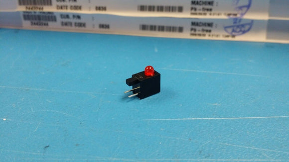 (500 PCS) LTL-4221NH129 LITE-ON Housing LED ThruHole 3mm Red ROHS