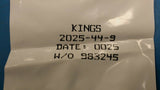 2025-44-9 KINGS-WIN RF/COAXIAL BNC PLUG STRAIGHT 75 OHM CRIMP