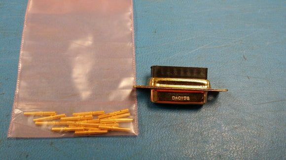 (1 PC) DAC15S TRW/CINCH CONNECTOR D-SUB RECEPTACLE 15-POS 2-ROW WITH PINS