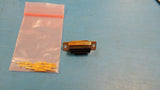 (1 PC) DAC15S TRW/CINCH CONNECTOR D-SUB RECEPTACLE 15-POS 2-ROW WITH PINS