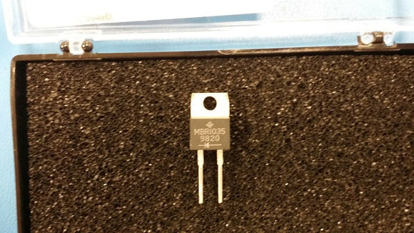 (2 PCS) MBR1035 DIODE SCHOTTKY 35V 10A TO220AC