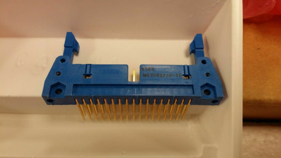 (1 PC) CWN-322-34-0022A Header Conn 34 Pin Right Angle Wire Wrap M83503/20-18