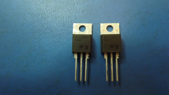 (2PCS) QK025R5TP LITTELFUSE Triacs Triac 1000V 25A 50-50-50 mA TO220
