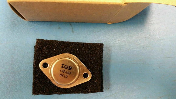 (1 PC) IRF452 Power Field-Effect Transistor N-Channel Metal-oxide TO-3/TO-204AA