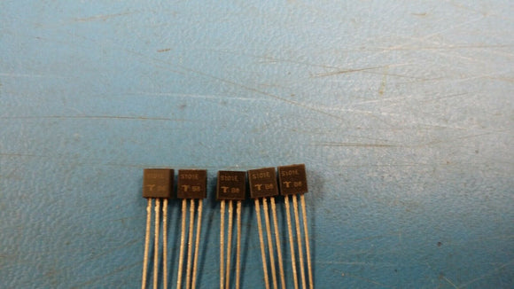 (25 PCS) S101E TECCOR SCR, Rectifier 1A I(T)RMS 1000mA I(T) 100V V(DRM) TO-92