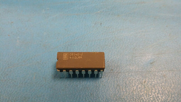 (1 PC) C67401J MMI FIFO, 64X4, 60ns, Asynchronous, TTL, CDIP16