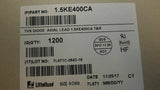(25PCS) 1.5KE400CA LITTELFUSE TVS DIODE 342V 548V DO201
