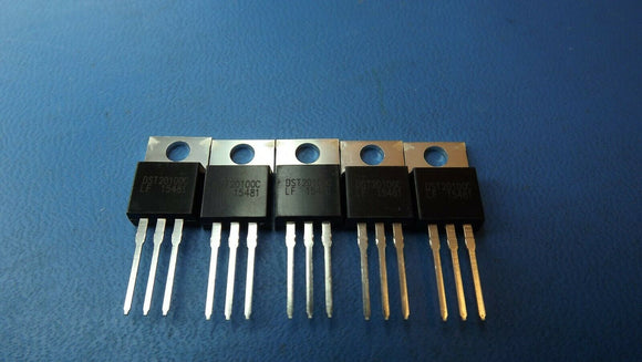(50PCS) DST20100C LITTELFUSE DIODE ARRAY SCHOTKY 100V TO220AB