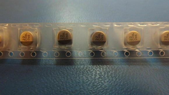 (13PCS) EEE-HB1C220R PANASONIC CAP ALUM 22UF 20% 16V SMD