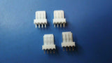 (45 PCS) 22-27-2041 MOLEX CONN HEADER 4POS .100 VERT TIN ROHS