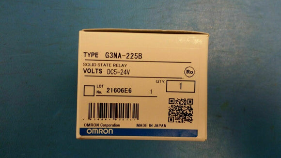 (1 PC) G3NA-225B-DC5-24 OMRON SSR RELAY SPST-NO 25A 19-264V ROHS
