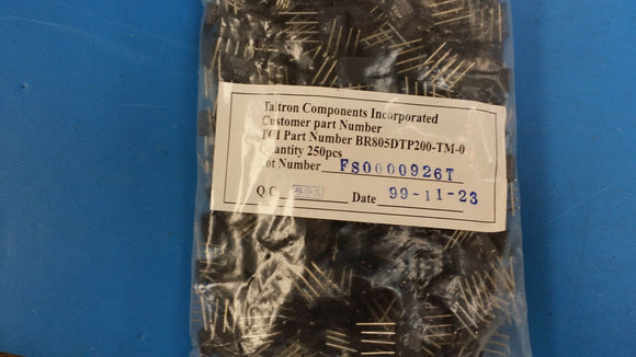 (1000) DIODE BRIDGE RECTIFIER 50V 2A 4-PIN BR805DTP200 TAITRON (EQUAL TO NTE166)